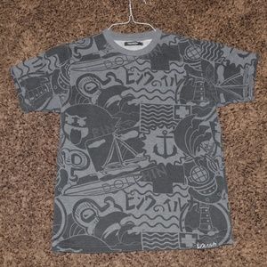 Pink+Dolphin Sweat T-shirt